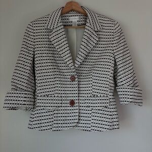 Worthington Geometric Print Blazer – Women’s Size 10